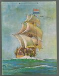 Albert Chambon pseudoniem van A.W.P. Angenent - Nederlandsche historische scheepvaartkalender 1943