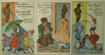 2-talig F/E - Manneken-Pis Bruxelles serie 1,  10 kaarten humoristische ansichtkaarten (leporello),  in omslag
