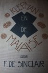 Sinclair de F. (ps. voor August Herman v.d. Feen) - Klepman en de malaise