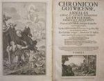 Gottfried Bessel - Chronicon Gotwicense. Tomus 1 seu annales liberi et exempti monasterii Gotwicensis [...] Tomus prodomus.
