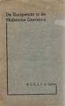 LINDEN, Adriaan Leo Victor Lambert van der - De Europeaan in de Maleische Literatuur. + Stellingen. - Proefschrift.