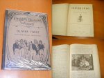 Dickens, Charles - Olivier Twist. Authentieke uitgave. Geillustreerd (Houtgravuren naar teekeningen van J. Mahoney).