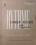 S.C.A.B. - Société Centrale d'Architecture de Belgique, JUNGERS E. (G.G. du Congo Belge) - RYTHME - Congo Belge Arts Architecture - N° 8, Décembre 1950
