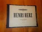 HERZ, HENRI, - Collection d`exercises de Gammes et de passages pour piano. Nouvelle edtion augmentee par F.A. Roitzsch. Edition Peters no.290.