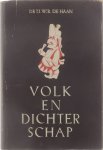 De Haan W.R. - Volk en dichterschap