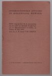 FM van Asbeck - Internationale invloed in koloniaal bewind : rede, uitgesproken bij de aanvaarding van het ambt van bijzonder hoogleeraar aan de Rijksuniversiteit te Leiden, op Vrijdag 26 Mei 1939
