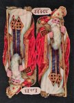 ??? - Poezie plaatje ( 2 stuks) St Nicolaas - Sinterklaas Saint Nicolas