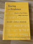 Mary Anna Bader - Tracing the Evidence / Dinah in Post-Hebrew Bible Literature