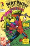 Junior Press - Peter Parker, de Spektakulaire Spiderman nr. 105,  geniete softcover, goede staat