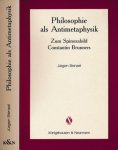 Stenzel, Jürgen. - Philosophie als Antimetaphysik: Zum Spinozabild Constantin Brunners.
