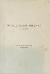 Maggio Musicale Fiorentino Fiorentino: - [Programmbuch] VIIl Maggio Musicale Fiorentino 1942-XX. Piccola Messe Solenelle di G. Rossini. 7 Maggio