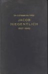 YPES, Dr. CATHARINA ()INLEIDING EN BLOEMLEZING UIT ZIJN WERK DOOR) - Jacob Hiegentlich 1907-1940. Een Joods artist tussen twee oorlogen