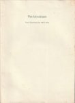  - Piet Mondriaan. From sketchbooks 1909-1914