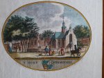 Ollefen - De Nederlandsche stads- en dorpsbeschrijver - Ets Gravure Naarden Heemstede Sloterdijk  Aerdenhout