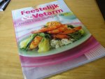 Naus, H.  (vertaler) - Feestelijk & Vetarm; anders eten, gezonder leven.  Mooi uitgevoerd boek, uiteraard met kleurenfoto's