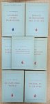 RAPTSCHINSKY, B., BRINKGREVE, M. R. J., WARMELEN, F. VAN., HOUWENS POST, H., GILSON, ETIENNE., TENHAEFF, W. H. C. & LUBBERINK, W. - Bibliotheek voor Weten en Denken, 7 delen. [2 tot en met 8]