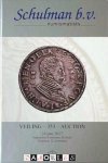 Schulman b.v. - Schulman b.v. Numismatists. Veiling - 353 -  Auction  24 juni 2017