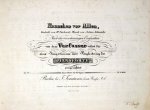 Schneider, Julius: - Hannchen vor Allen, Gedicht von W. Gerhard, Musik von Julius Schneider. Nach der vierstimmigen Compositionen von dem Verfasser selbst für eine Singstimme mit Begleitung des Pianoforte eingerichtet. Op. 20