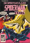 Jnior Press Strip - De Spektakulaire Spiderman Extra nr. 12, Terreur op Straat,  geniete softcover, zeer goede staat