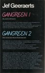 Geeraerts, Jef .. Omslagontwerp Sjef Nix - Gangreen 1 Black Venus en Gangreen 2 De Goede Moordenaar .. in een band