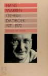 Hans Warren 10538 - Geheim dagboek 1971-1972