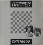 Dollekamp Bert, Hylkema Hielke - Dammen Matchboek van der Wal Wiersma match om het wereldkampioenschap 1983