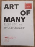 JENSEN, BORIS BRORMAN & KRISTOFFER LINDHARDT WEISS (ED.). - Art of Many.  The Right to Space. The Danish Pavilion - Biennale Architettura 2016.