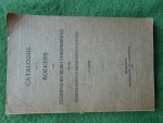  - CATALOGUS VAN DE BOEKERIJ over zending en Bijbelverspreiding van het Nederlandsch Bijbelgenootschap