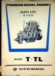 Yanmar - Parts List Yanmar Diesel Engine Model T and TL