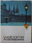 Pleskotova Stanislava, ill. Culka F, Fiala Josef, e.a. - Welcome to Czechoslovakia Met los folderboekje Highway E12 1-1966