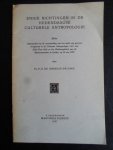 Josselin de Jong, Dr.P.E.de - Enige richtingen in de hedendaagse culturele antropologie, Rede bij aanvaarding ambt hoogleraar Culturele Antropologie Zuid-Oost Azie en het Zuidzeegebied, RU Leiden