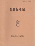  - Urania. Officiëel Orgaan van de Stichting Werkgemeenschap van Astrologen. 9 nummers uit de periode 1976-1979