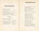 INDUSTRIESCHOOL - Programma bij het uitreiken van Medailles en Getuigschriften en het Ontslag aan leerlingen, die den driejarigen cursus hebben voleindigd aan de Industrieschool van de Maatschappij voor den Werkenden Stand op Donderdag 29 Januari 1885 in het ge...