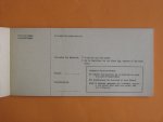  - Mapje Boekencheques, De Academische Boekwinkel P.H.Vermeulen NV Amsterdam