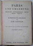 Baedeker, Karl - Baedekers Paris