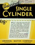 Universal Motor Company - Brochure Universal Single Cylinder 6-8 HP