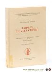 Inigo de Mendoza, Frey. - Coplas de Vita Christi. Studio introduttivo, testo critico, traduzione e commento a cura di Marco Massoli. Inigo de Mendoza, Frey. - Coplas de Vita Christi. Studio introduttivo, testo critico, traduzione e commento a cura di Marco Massoli.
