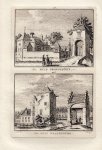BEIJER, Jan de & Hendrik SPILMAN - [LANGBROEK]. - Het Huis Groenestein. - Het Huis Waalenburg.