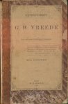 Hull, W. van den - Over de belangrijkheid eens zestigjarigen ouderdoms in den jare 1832 of schets der hoogst merkwaardige verschijnselen, welke dien leeftijd bij uitstek kenmerken