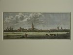 Middelburg. - De Stad Middelburg, aan de Zuidzyde te zien. Middelburg. - De Stad Middelburg, aan de Zuidzyde te zien.