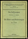 KIEFFER, J. / ENSLIN, E. - Die Insekten Mitteleuropas insbesondere Deutschlands. Band III. Hymenopteren (Dritter Teil). Die Gallwespen - Die Blatt- und Holzwespen (Tenthredinoidea)
