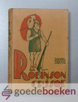 Defoe , Daniel - Robinson Crusoe --- Omslagillustratie van Louis Akkermans
