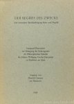 GUTTERER, D. - Der Begriff des Zwecks. Mit besonderer Berücksichtigung Kants und Hegels.