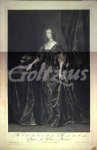 GUNST, PIETER VAN, - Portrait of Henrietta Maria