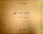 Devreese, Frédéric: - Divertimenti per archi