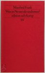 Manfred Frank - Was ist Neostrukturalismus?