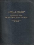 SIOMONS, DR. R.D.G.Ph. - Lepra Rapport uitgebracht aan Zijne Excellentie de Gouverneur van Curaçao