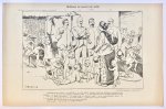 Braakensiek, Johan (1858-1940) - [Original lithograph/lithografie by Johan Braakensiek] Middelen tot herstel van Indië, 3 December 1905, 1 pp.