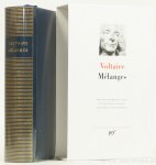 VOLTAIRE - Mélanges. Préface par Emmanuel Berl. Texte établi et annoté par Jacques van den Heuvel.