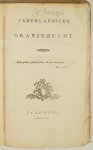 BILDERDIJK, W. - Vaderlandsche oranjezucht.